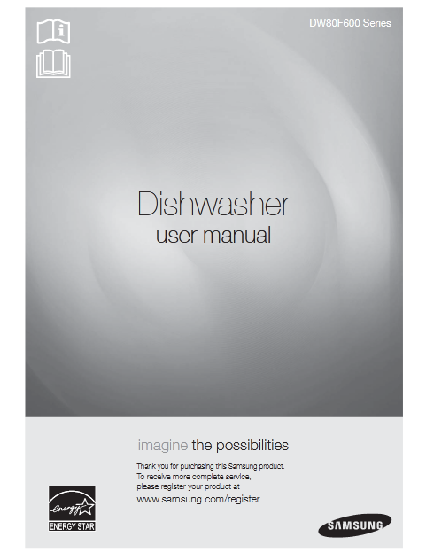 Samsung DW80F600UTB Dishwasher Image