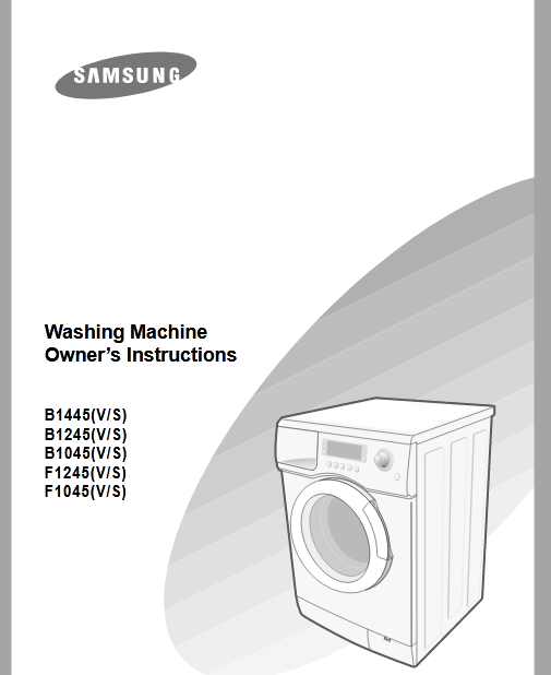 Samsung B1045(V/S) Washer Image