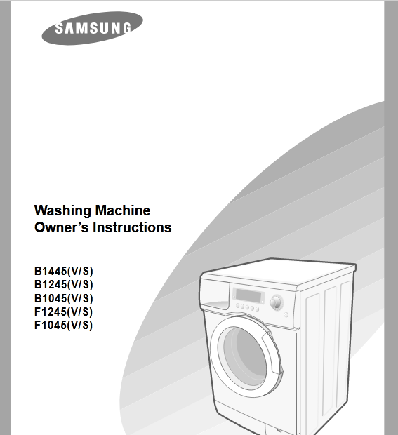 Samsung B1245(V/S) Washer Image