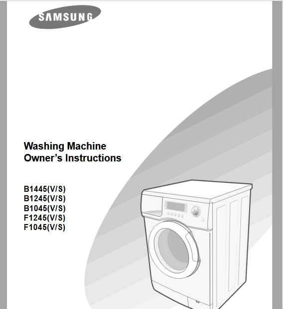 Samsung B1445(V/S) Washer Image