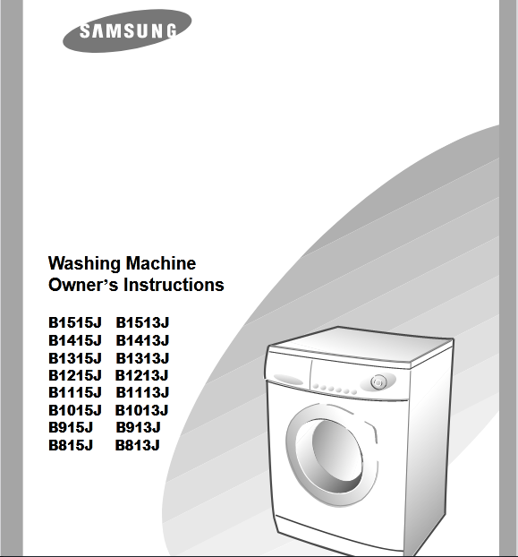 Samsung B913J Washer Image