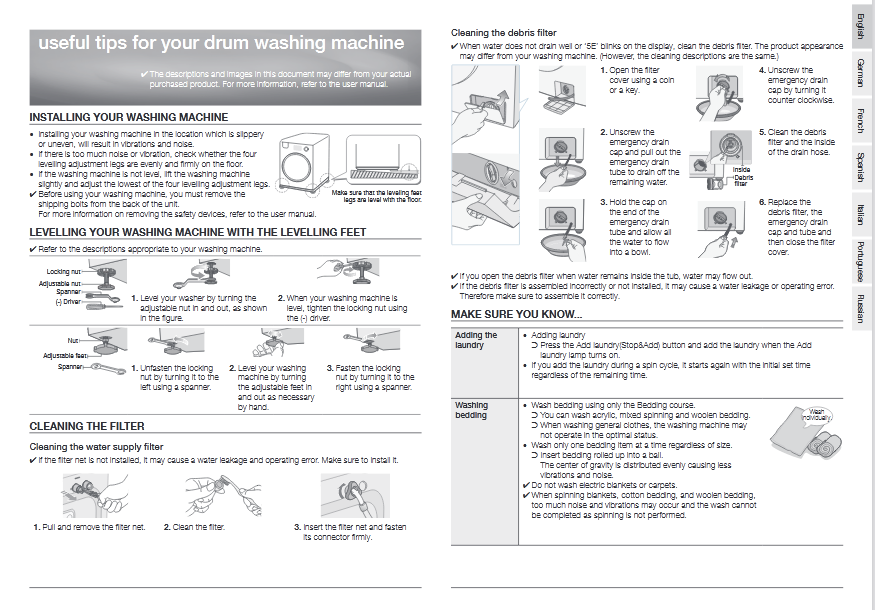 Samsung Drum Washing Machine Washer Image