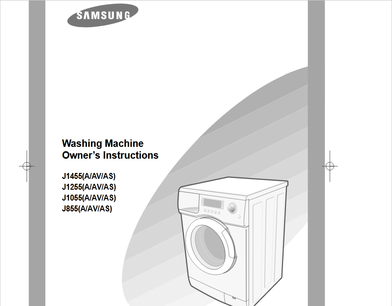 Samsung J1055 Washer/Dryer Image
