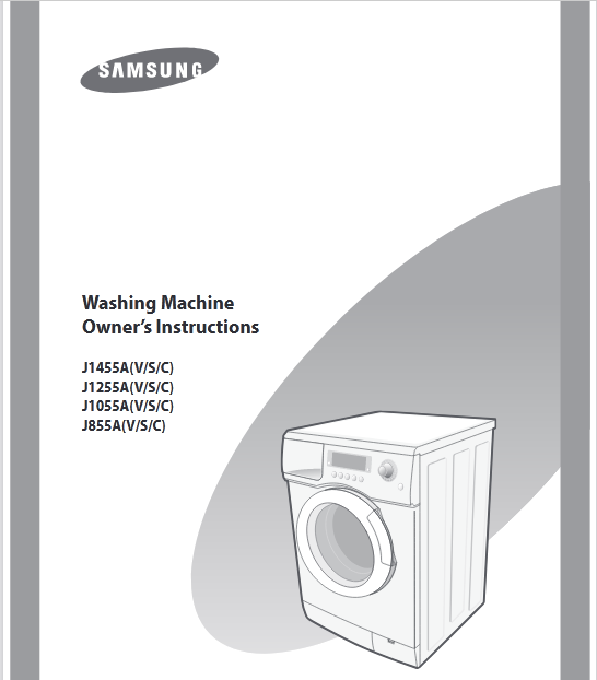 Samsung J1055AC Washer/Dryer Image