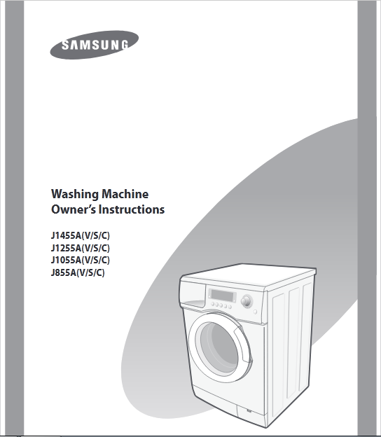 Samsung J1055AS Washer/Dryer Image
