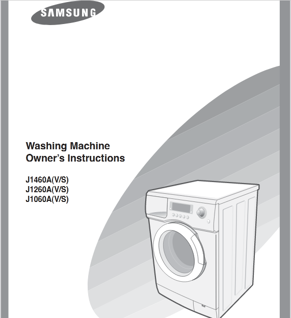 Samsung J1260A(V/S) Washer/Dryer Image