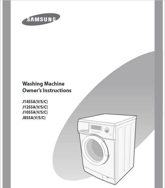 Samsung J1455AS Washer/Dryer Image