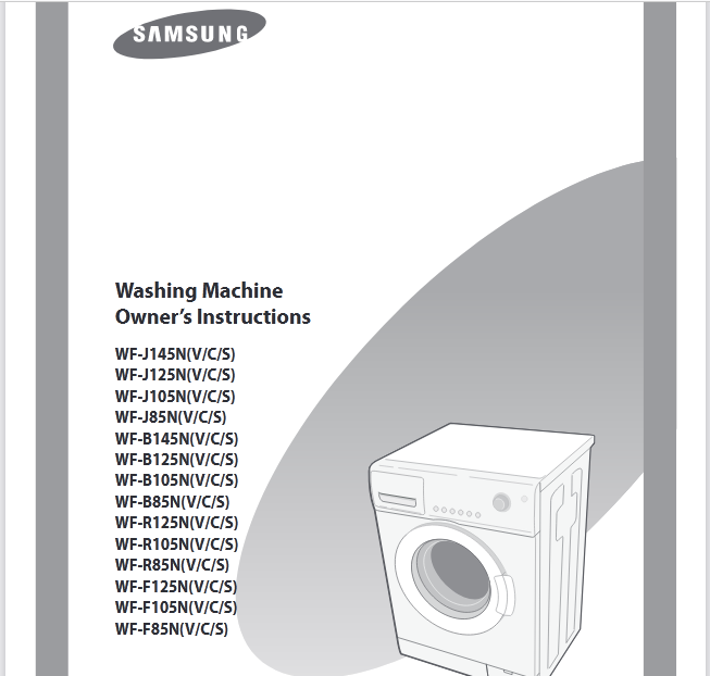 Samsung WF-B85N(V/C/S) Washer/Dryer Image