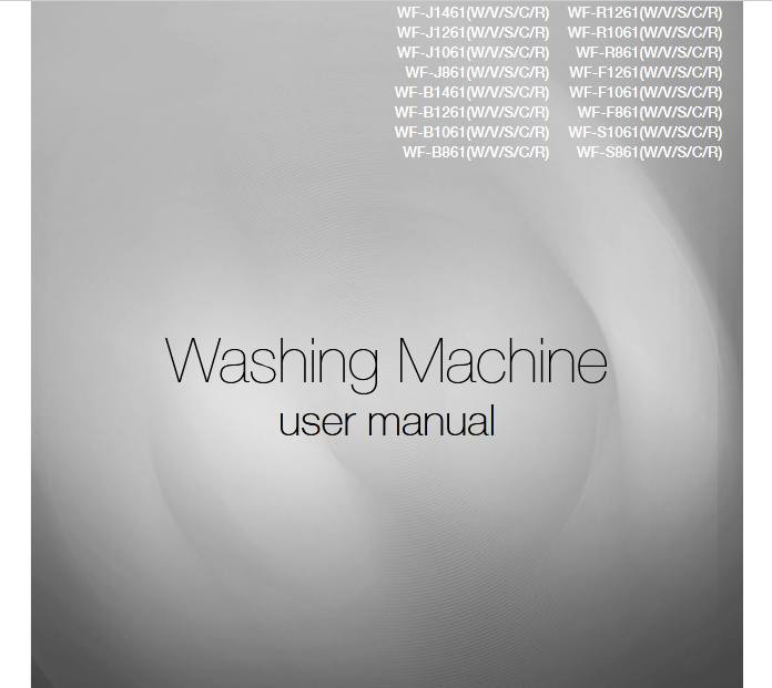 Samsung WF-B861 Washer/Dryer Image