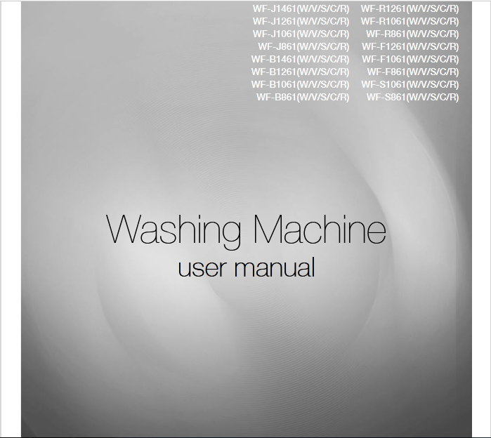 Samsung WF-F1061 Washer/Dryer Image