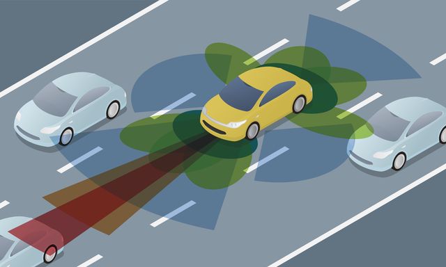 autonomous-car-driving-on-road