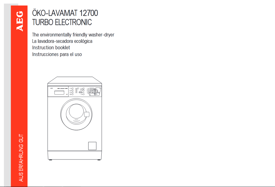 AEG 12700 Washer/Dryer Image