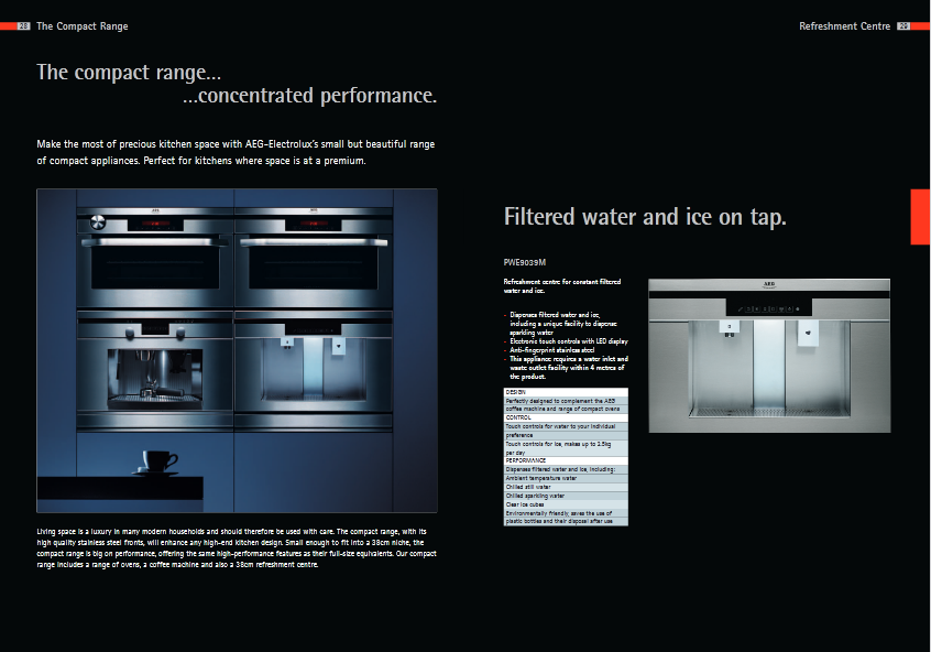 AEG PWE9039M Water Dispenser Image