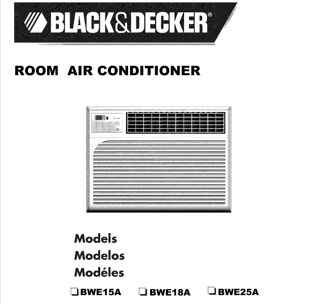 Black & Decker BWE15A Air Conditioner Image