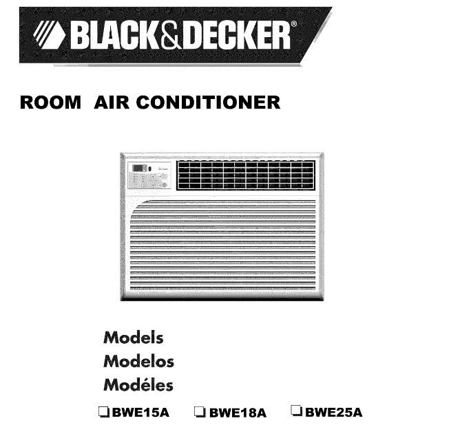 Black & Decker BWE18A Air Conditioner Image
