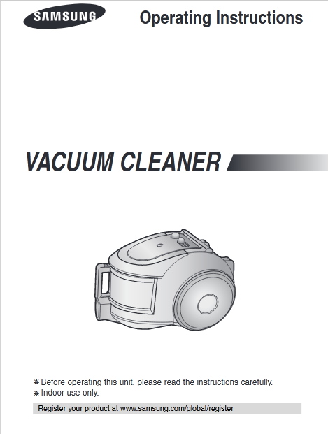 Samsung DJ68-00339U Vacuum Cleaner Image