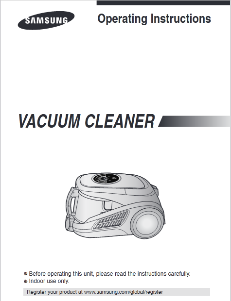Samsung SC9580 Vacuum Cleaner Image