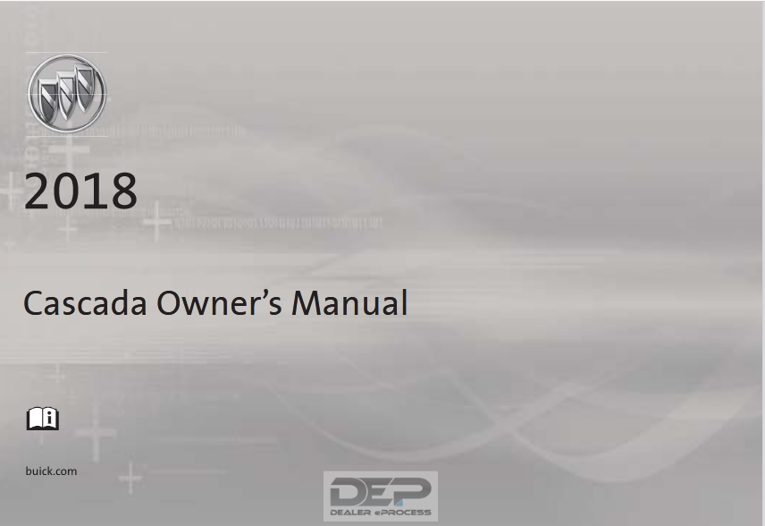 2018 Buick Cascada Owner’s Manual Image