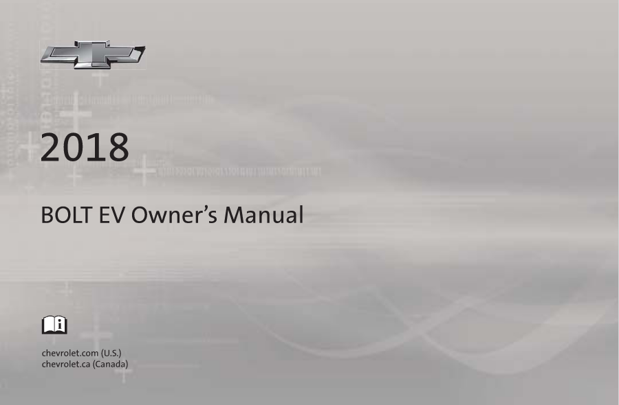 2018 Chevrolet Bolt EV Owner’s Manual Image