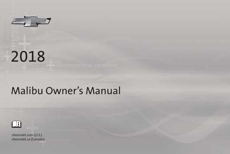 2018 Chevrolet Malibu Owner’s Manual Image