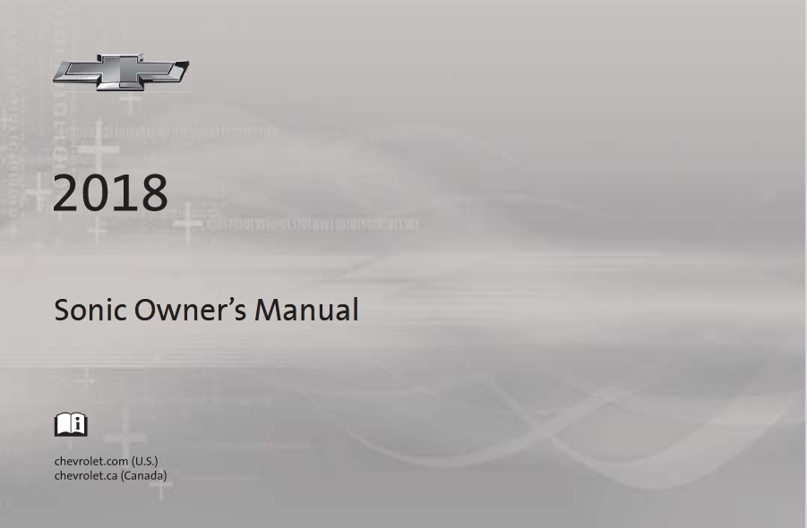 2018 Chevrolet Sonic Owner’s Manual Image