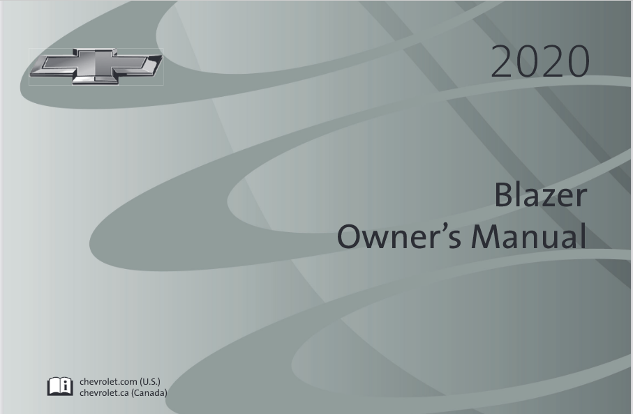 2020 Chevrolet Blazer Owner’s Manual Image