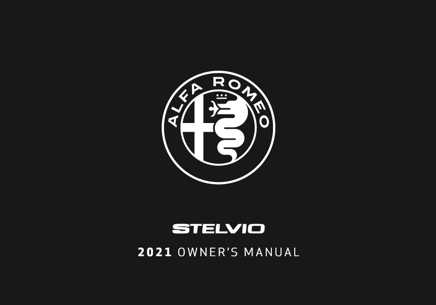 2021 Alfa Romeo Stelvio Owners Manual Image