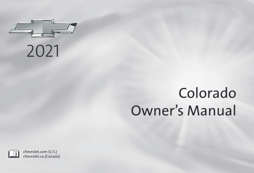 2021 Chevrolet Colorado Owner’s Manual Image