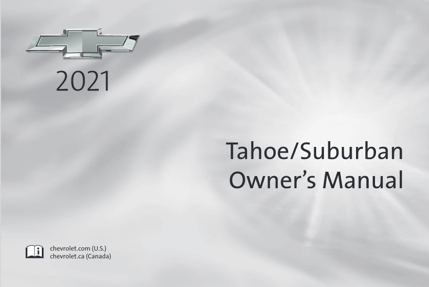 2021 Chevrolet Tahoe Owner’s Manual Image