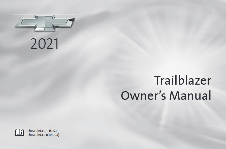 2021 Chevrolet Trailblazer Owner’s Manual Image