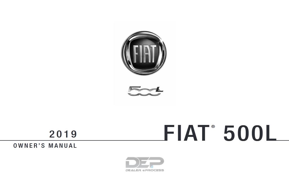 2019 Fiat 500L owner’s manual Image