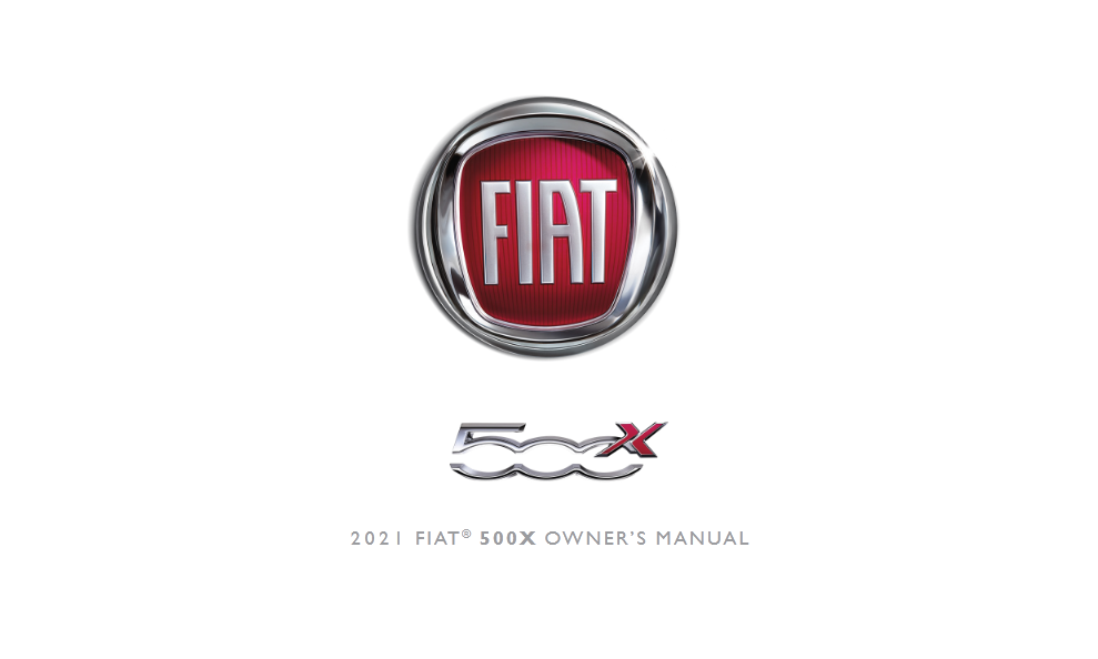 2021 Fiat 500X owner’s manual Image