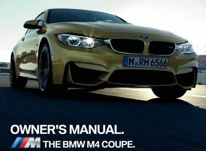 2019 BMW M4 Owner’s Manual Image