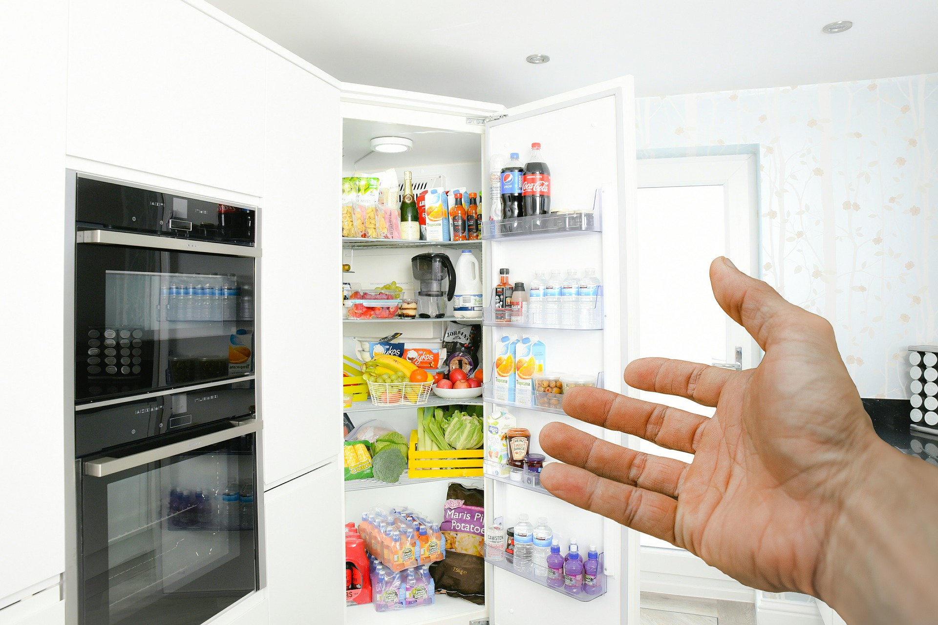 Column Refrigerator and Freezer Set