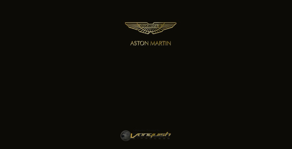 2013 Aston Martin Vanquish Owner’s Manual Image