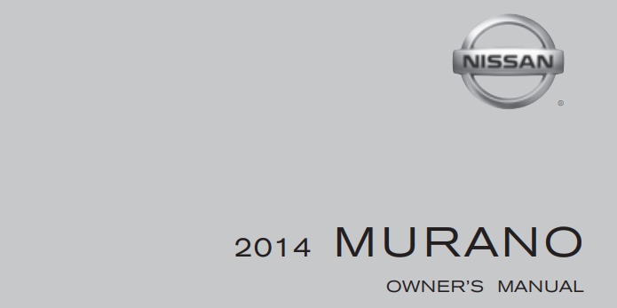 2014 Nissan Murano owner manual Image