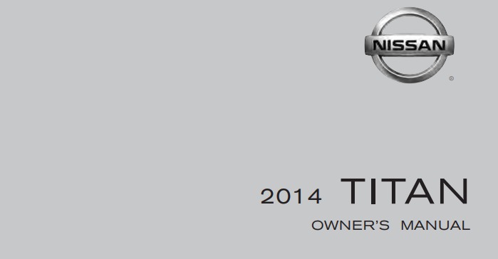 2014 Nissan Titan owners manual Image