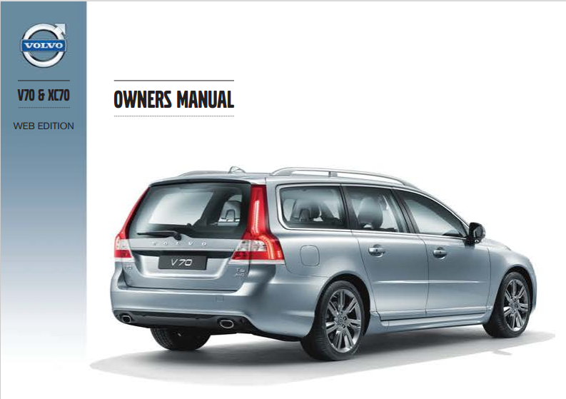 2014 Early Volvo XC70 Owner’s Manual Image