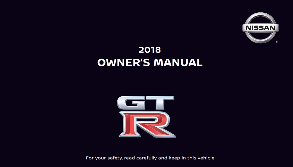 2018 Nissan GT-R owner manual Image