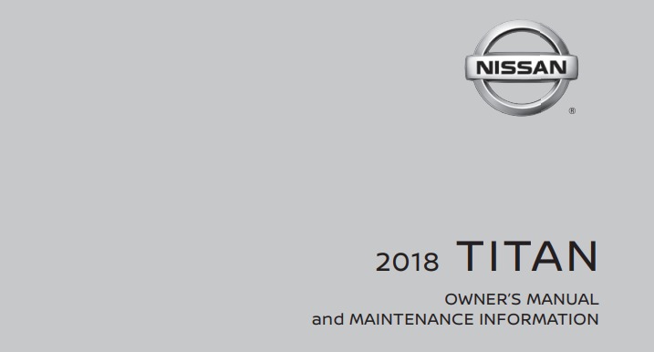 2018 Nissan Titan owners manual Image