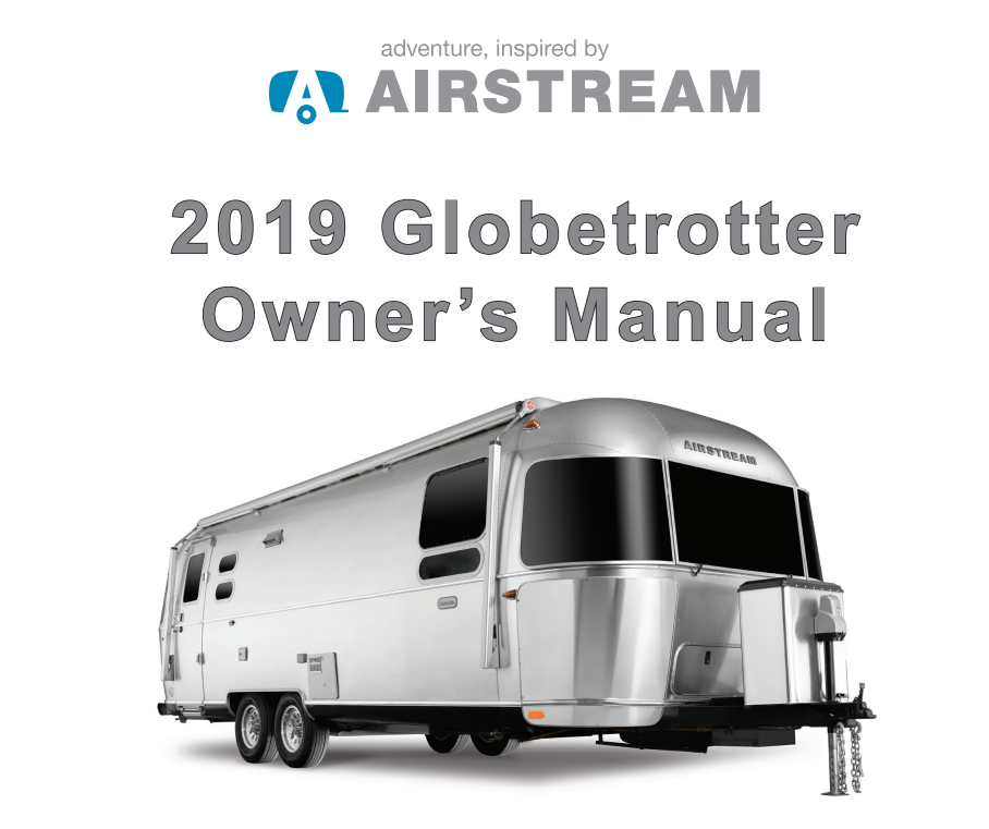 2019 Airstream Globetrotter owner’s manual Image