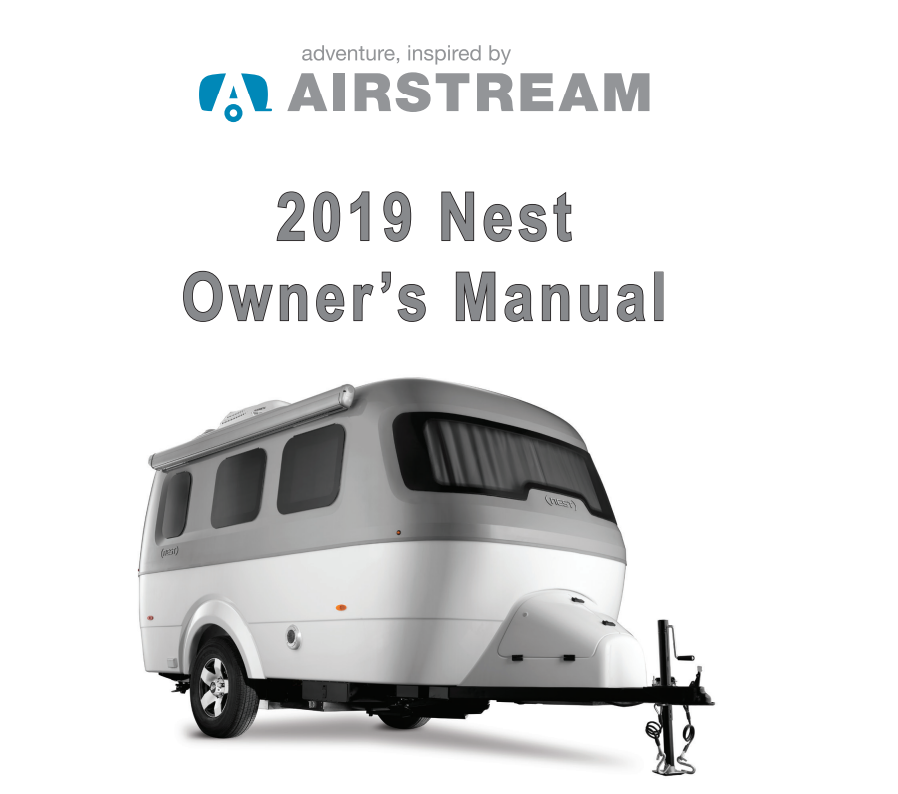 2019 Airstream Nest owner’s manual Image