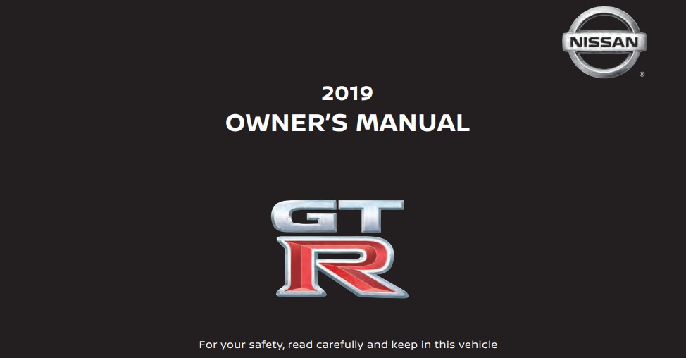 2019 Nissan GT-R owner manual Image