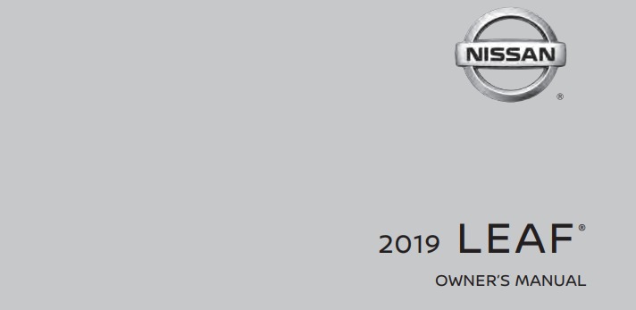 2019 Nissan LEAF owner manual Image