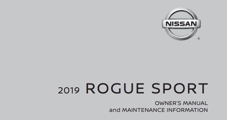 2019 Nissan Rogue Sport owner manual Image
