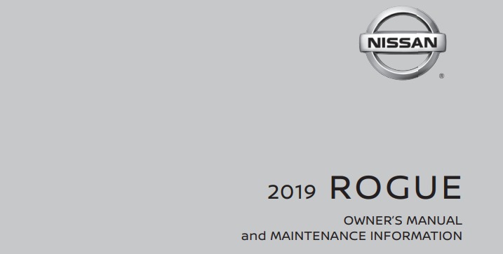 2019 Nissan Rogue owner manual Image