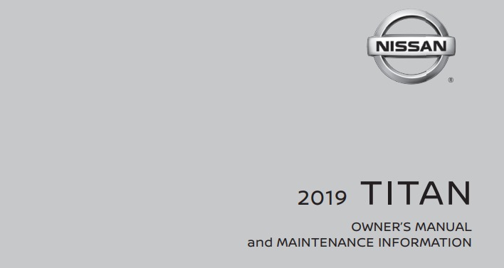 2019 Nissan Titan owners manual Image