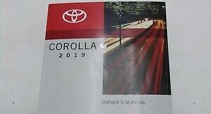 2019 Toyota Corolla Owner’s Manual Image