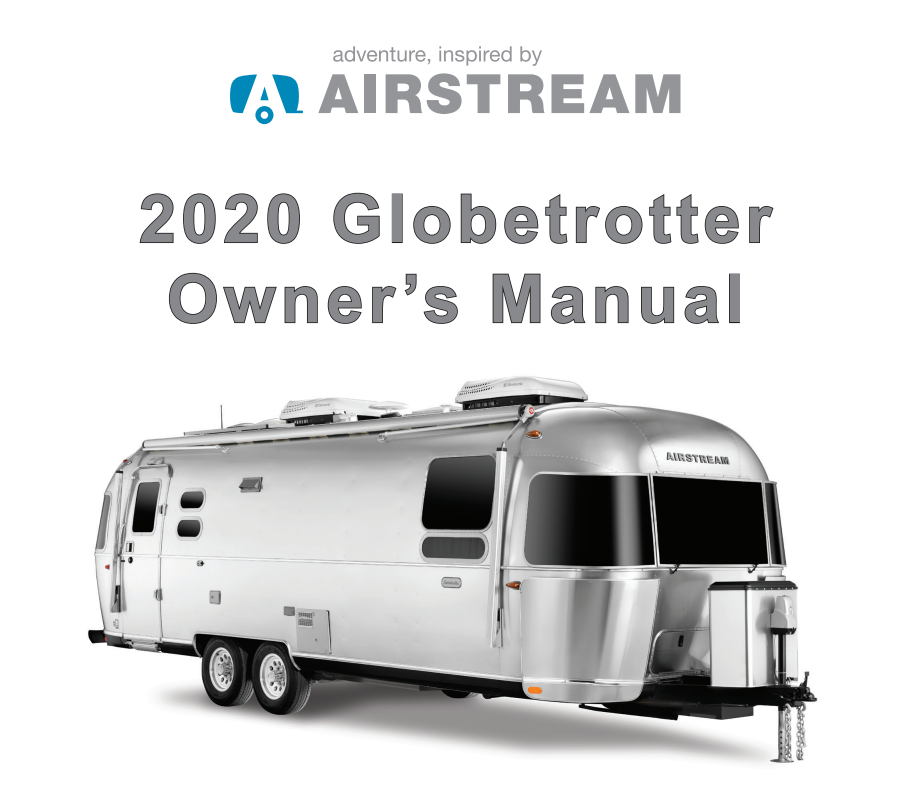 2020 Airstream Globetrotter owner’s manual Image