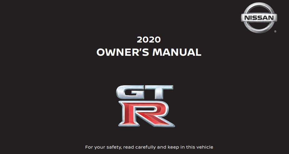 2020 Nissan GT-R owner manual Image